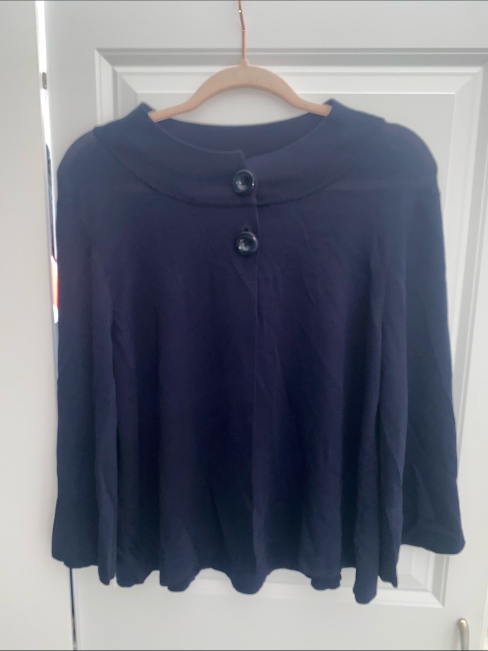 Coldwater Creek Small Navy‎ Blue Cardigan Sweater